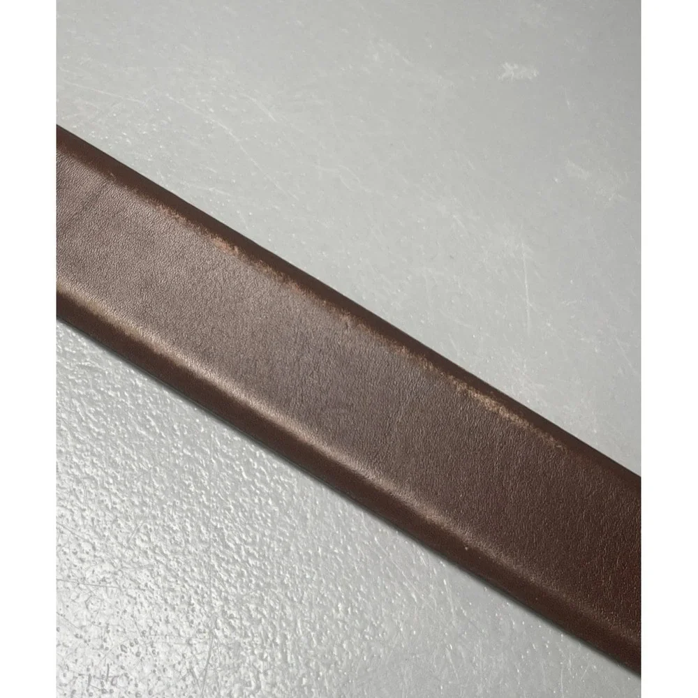 Vintage Ralph Lauren Men's Brown Leather Belt Size 40